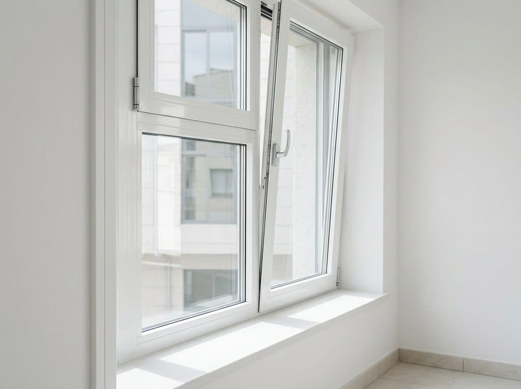Ventana de aluminio fabricada a medida en la carpintería metálica de Cambados