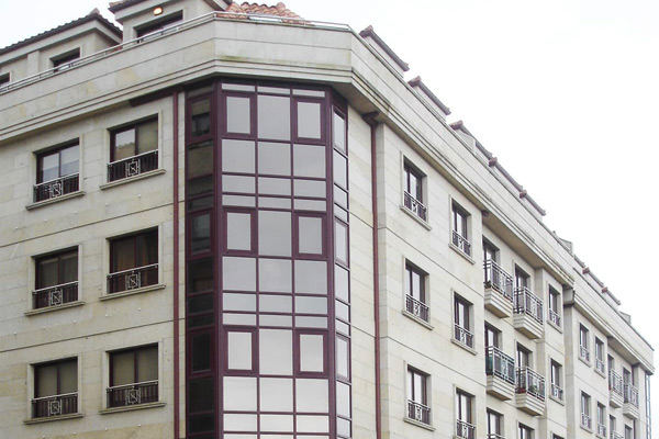 Ventanas de aluminio y madera